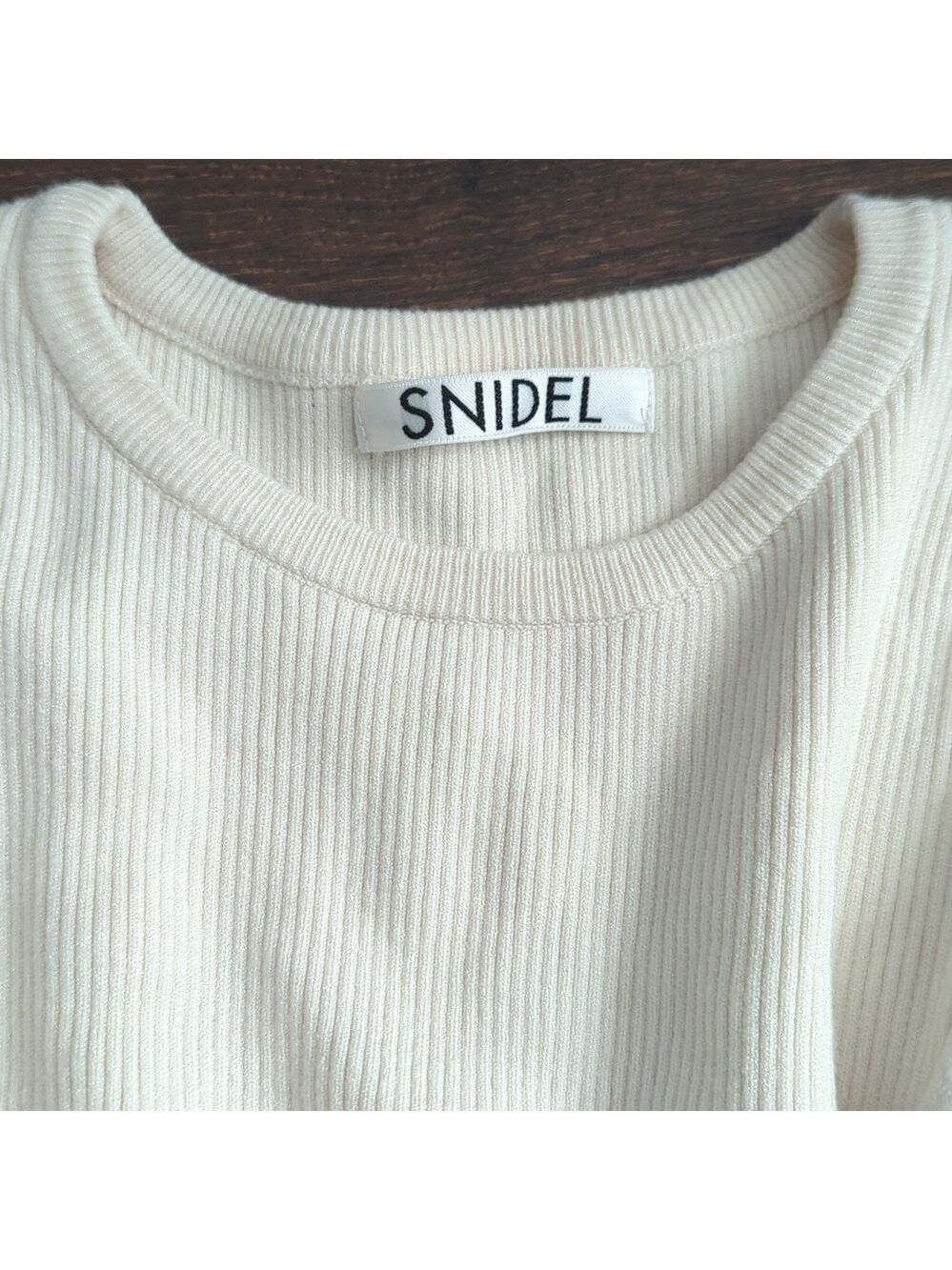 SNIDEL LS Ribbed Top - Picture 8 of 11